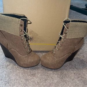 Promise ankle booties.